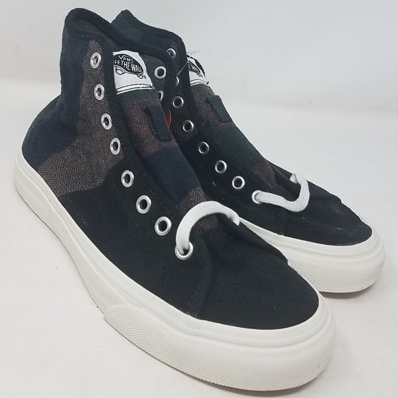 wool vans sk8 hi